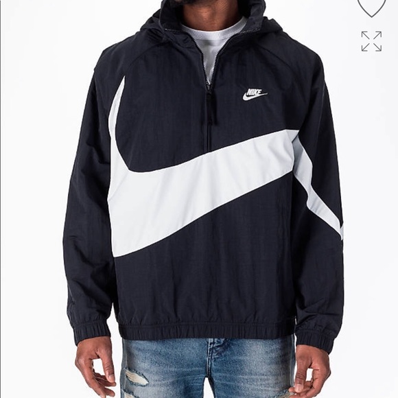 nike anorak jacket big swoosh